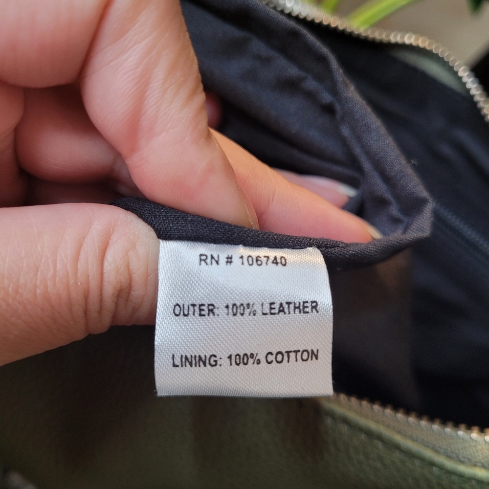 Beautiful Olive Green Boho Shoulder Bag – "Slight imperfections" - Picture 10 of 16